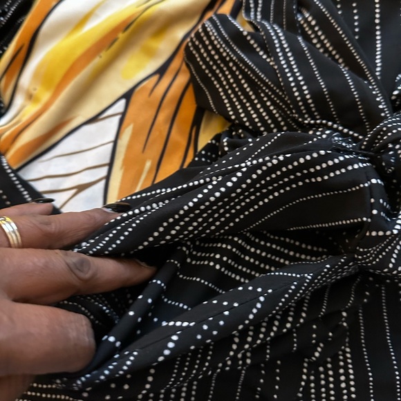 SIMPLY STYLED strapless Jumpsuit dots size Xl - Picture 5 of 10